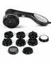 AGARO Handheld Full Body Massager with Massage Heads for Pain Relief and Relaxation Black