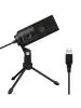 Fifine K669B Black Metal Usb Microphone Condenser for Recording