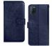 CASECRAFT Oppo A72, Model CPH2067 Blue Rubber, Cloth And Artificial Leather Shock Proof Mobile Back Cover