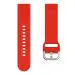 LIDDU Silicone Smart Watch Strap for Noise ColorFit Pro 2 and Oxy (Red) - 19 mm