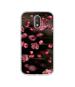 Casotec Pink Flowers Design Printed Silicon Soft TPU Back Case Cover for Motorola Moto G4 Plus