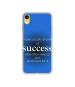 Casotec Success Motivational Design Printed Silicon Soft TPU Back Case Cover for Apple iPhone XR
