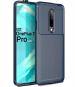Realcase Blue Carbon Fibre Bumper Case Cover For Oneplus 7 Pro