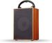 Cihlex Super Party Bluetooth Wooden Portable Wireless Splash-Proof Speaker 5 W Bluetooth Home Theatre (Brown, Stereo Channel)