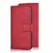 ClickCase Vintage Series For Huawei P30 Pro Matte Red Faux Leather Mobile Wallet Flip Cover