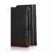 ClickCase Zorro Dual Shade Series For Jio Jiophone NeXT Black and Brown Faux Leather Mobile Wallet Flip Cover