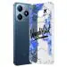 Fashionury Back Cover for Realme Narzo N63 Designer, Printed,Transparent,Flexible, Silicon -D3100