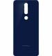 Imbi Blue Fiber Back Panel For Nokia 5.1 Plus , X5