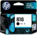 HP 818 Black Ink Cartridge