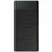 Ambrane Black Stylo 10000 mAh Power Bank with 20W Fast Charging, Dual Output, Power Delivery