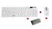 Zebion G1600 Keyboard Mouse Combo+ Pronto 31 USB HUB Combo Set (White)