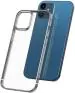 Baseus Silver Silicon Mobile Back Cover for iPhone 12 Pro and iPhone 12 