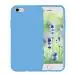 LIRAMARK Liquid Silicone Soft Back Cover Case for Apple iPhone 6 Plus / 6S Plus (Sky Blue)