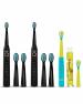 AGARO Rex Dlx Sonic Electric Toothbrush Multicolor (Pack of 2)