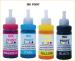 INK POINT HP 5300 7380 5400 8600 Printers with HP Multicolor Ink Bottle 100 ml pack of 4