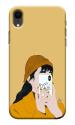 MobiEra iPhone XR Multicolor Selfie Girl Design Plastic Hard Case Cover