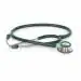 RCSP Aluminium Super Deluxe Acoustic Stethoscope For Medical Students And Profeional Use Normal Range Light Weight (Green)