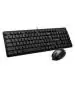 Circle C43 Multimedia Keyboard and Mouse Combo (Black and White)