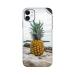 GADGETSWRAP Printed Vinyl Skin Sticker for Apple iPhone 11 - Pineapple Rocks Beach