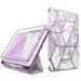 i-Blason Cosmo For iPad Air 3 10.5 Inch,iPad Pro 10.5 Inch Purple Full-Body Trifold Stand Back Cover