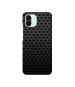 Casotec Black Circle Design 3D Printed Hard Back Case Cover for Mi Redmi A1 4G