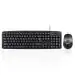 Enter Type Mate Pro Wired Keyboard and Mouse Combo Set (Black)