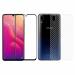 Kite Digital Vivo Y91 Back Screen Protective Film Carbon Fiber Skin Transparent Screen Guard Sticker + 5D/6D/11D/21D Black Premium Tempered Glass Screen Protector