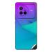 GADGETSWRAP Printed Vinyl Skin Sticker for Vivo X80 (5G) - abstract purple earth