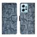 A D Enterprises Grey ATZ Flip Cover for Redmi Note 12 4G | Magnetic Case | Shock Absorbent | Flip Cover Redmi Note 12 4G