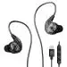pTron Boom Play X2 In-Ear Type C Wired Headphones with Mic, 13mm Driver, In-line Control, Metal Buds (Black)