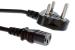 AdzMozi New, 250 Volts 3 Pin Computer Desktop Power Cable Cord