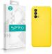 Sprig Liquid Silicone Yellow Back Cover For Realme Gt Master