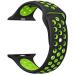 Sounce Multicolor Silicone Sports Strap Compatible For Watch Band 42 mm, 44 mm, 45 mm, Adjustable Wristband Sport Loop For Watch Series 7, 6, 5, 4, 3, 2, 1, SE