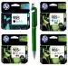 HP 905 Black & 905XL C/M/Y Original Ink Cartridge (Set of 4) With ITGLOBAL 3in1 Multi-Function Pen