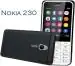 RUNICHA Back Cover for Nokia 230 (Black, Grip Case, Pack of: 1)