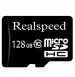 REALSPEED 128GB microSD HC, Class 10 Memory Card (Black)