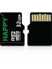 Happy Memories 32GM Black Class 10 15 Mbps Memory Card Pack of 1