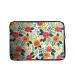 Sleevemantra Floral Design 2 Laptop Sleeve - 13-13.3 inch Protective Cover with Soft Velvet Lining for Laptop & MacBook, Multi-Colored