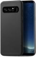 XOVO Back Cover for Samsung Galaxy Note 8 (Black, Dual Protection, Silicon, Pack of 1)