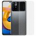 Kite Digital Poco M4 Pro (5g) Back Screen Protective Film Carbon Fiber Skin Transparent Screen Guard Sticker