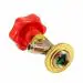 SANAVYA R134a & R22 Can Valve Canister Opener Tap Tapper M14/1/4 SAE Car Auto Air Conditioning Refrigerant Can Tap Valve Red