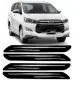 Gee Cee Black Pvc Car Bumper Protector Guard For Toyota Innova Crysta (Set Of 4)