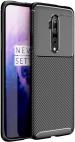 KWINE CASE Oneplus 7T Pro Black Rubber Back Cover