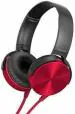 Immutal xb450 Wired Headset (Red, On the Ear)