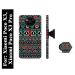 Mobi Elite Trible Print Printed Hard Back Cover Case with Mobile Holder, Pop holder, Pop socket for Xiaomi Poco X3, Xiaomi Poco X3 Pro