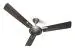 LanQ High Speed 3 Blade Anti-Dust Ceiling Fan 52 inch, Grey