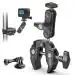 ULANZI Super Clamp Camera Clamp Mount Monitor 360 degree Ball head Magic Arm Double Ball Head Adapter with 1/4