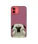 Casotec Pot Dog Purple Colour Design 3D Printed Hard Back Case Cover for Apple iPhone 12 / 12 Pro