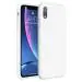 LIRAMARK Liquid Silicone Soft Back Cover Case for Apple iPhone XR (6.1 inch) (White)