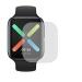Toppings Watch Screen Protector Anti-Bubble and Anti-Fingerprint PET Film 0.12mm Thickness Screen Guard for Oppo Watch ECG Edition Pack of 4